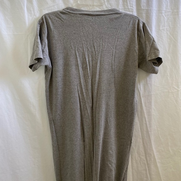 VICTORIA'S SECRET Cotton V-Neck Sleepshirt Gray Size: X-Small - Picture 6 of 6